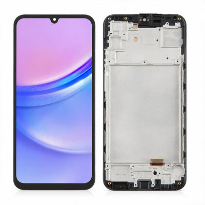 OLED Screen & Digitizer with Frame for Samsung Galaxy A15
