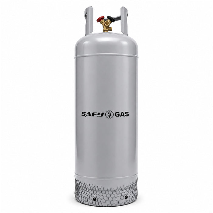 SAFY 48kg Double Valve LPG Gas Cylinder Empty