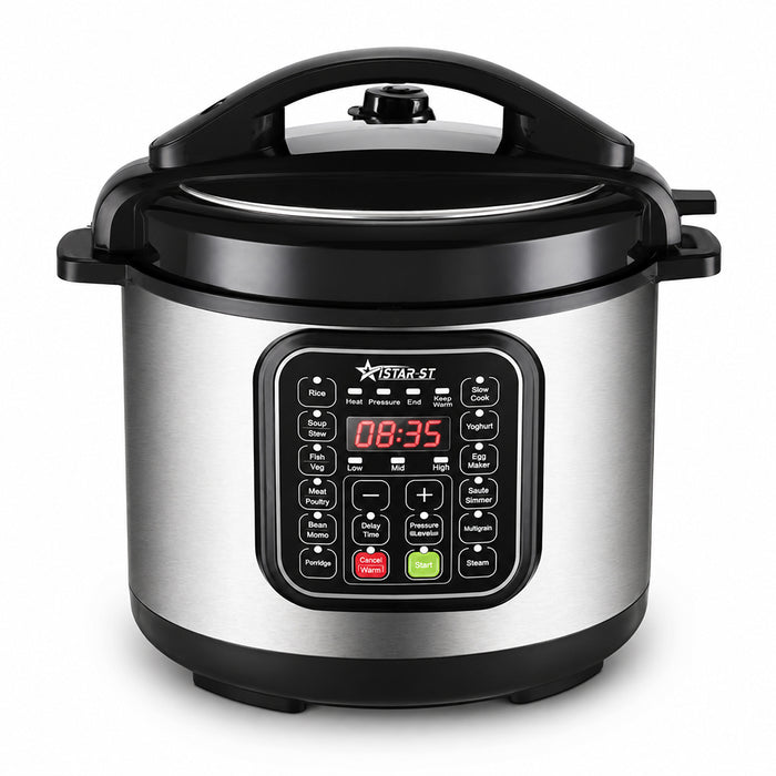 iStar-ST 5L Digital Electric Pressure Cooker with 12 Cooking Functions