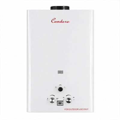 Condere 12L LPG Tankless Gas Water Heater & Gas Geyser