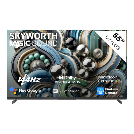 Skyworth 55″ QLED Google TV – Model 55Q7700G