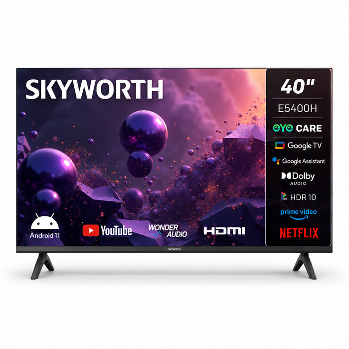 Skyworth 40-Inch FHD Google Smart TV with Eye Care