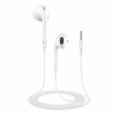 FONENG T34 3D Music Half In-Ear Wired Earphones with Microphone