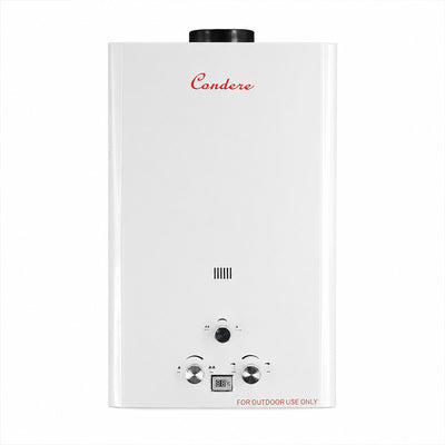 Condere 10L LPG Tankless Gas Water Heater & Gas Geyser