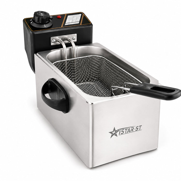 4L Electric Deep Fryer 2000W with Adjustable Temperature Control