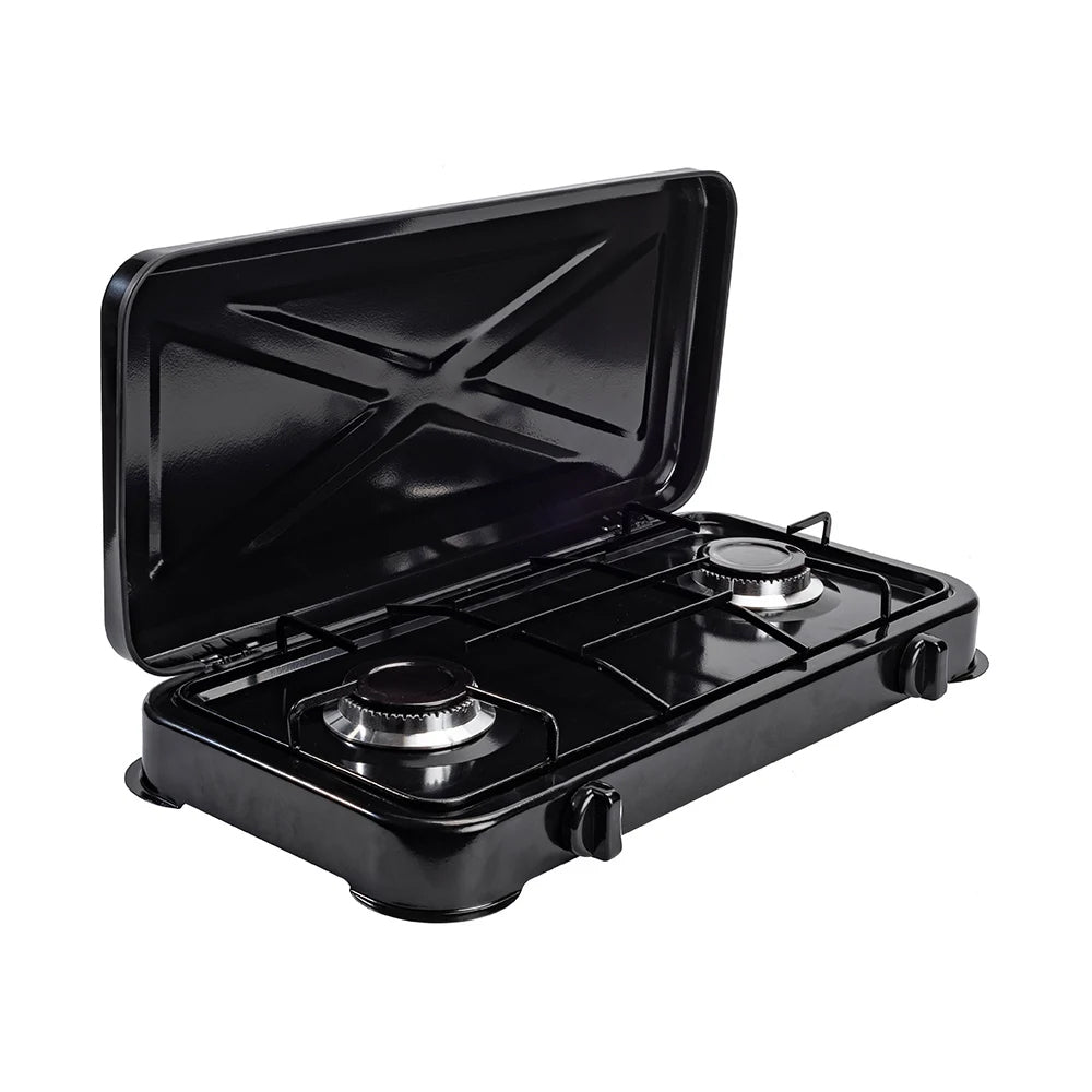 Portable 2 Burner Gas Stove