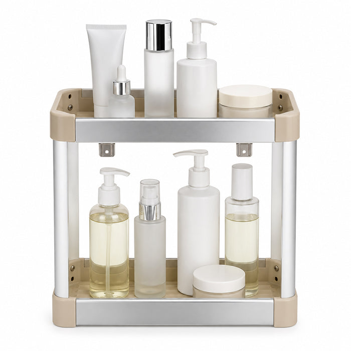 iStar Aluminium Rectangle Bathroom Storage Rack