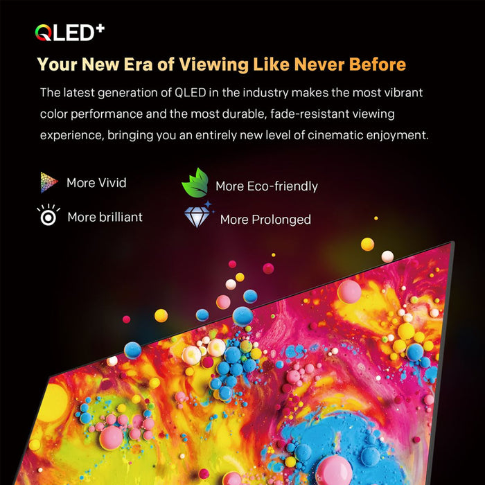 Skyworth 60-Inch QLED 4K Google Smart TV with 120Hz & Eye Care