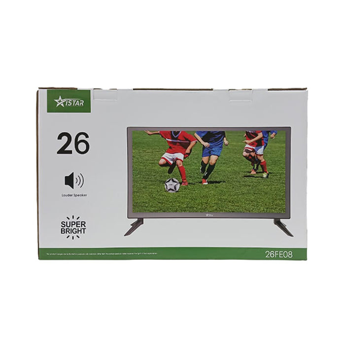 iStar 26-Inch HD LED TV with Frameless Design - 26FE08