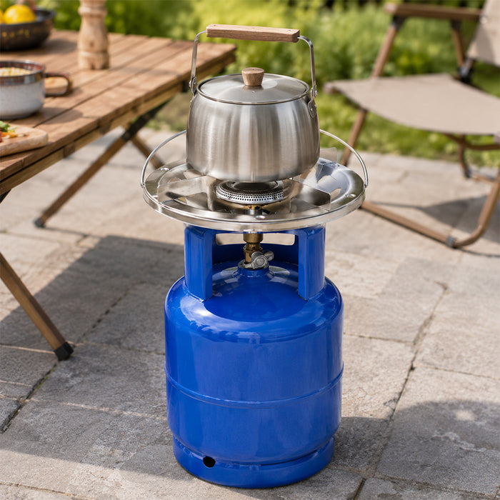 3kg Gas Cylinder with Single-Burner Cooker Top