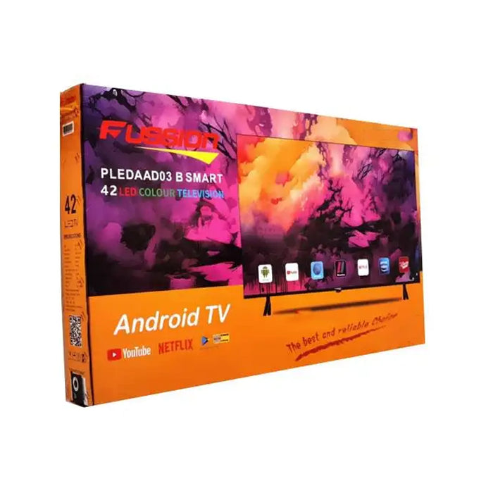 Fussion 42-Inch Full HD Smart LED TV Android 12 - PLEDAAD03B