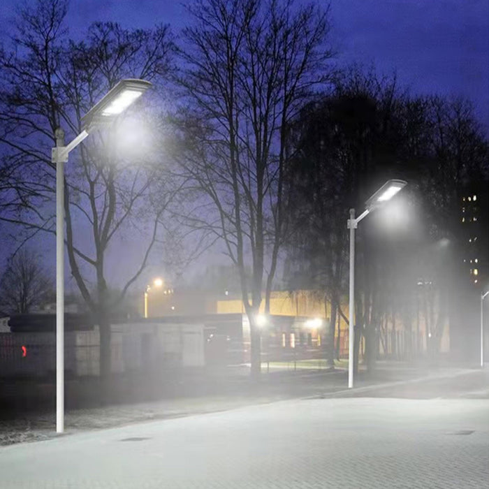 Fussion 100W Solar Street Light with Pole & Motion Sensor