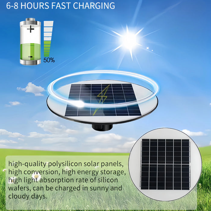 Fussion 150W Waterproof Solar LED Street Light with Remote