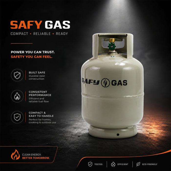 SAFY 9kg LPG Gas Cylinder Empty