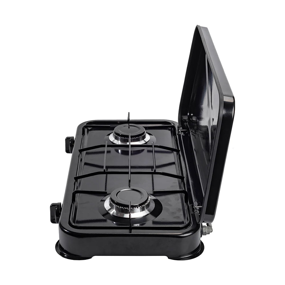 Portable 2 Burner Gas Stove