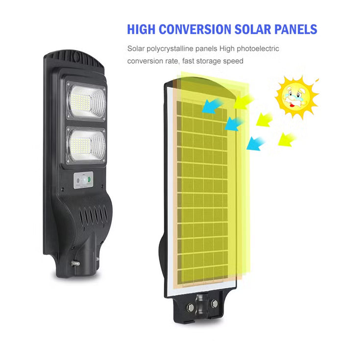 Fussion 150W Waterproof Solar LED Street Light - LST001-150