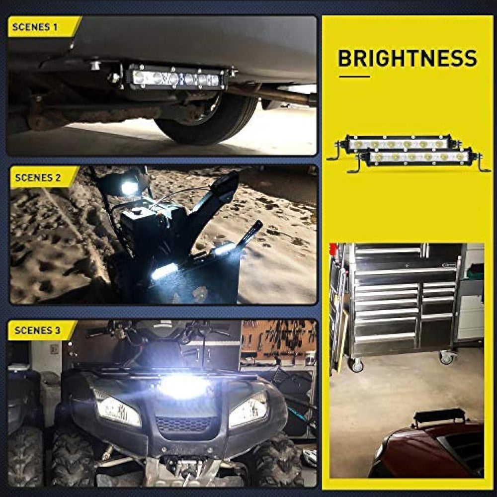 iStar 18W Single Row LED Light Bar