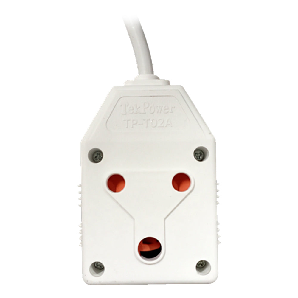 Condere TekPower White Extension Cord – TP-T02A