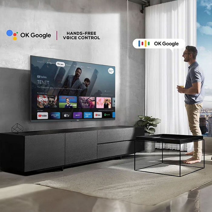 iStar 58-Inch Frameless 4K UHD Android Smart TV with Dolby Audio