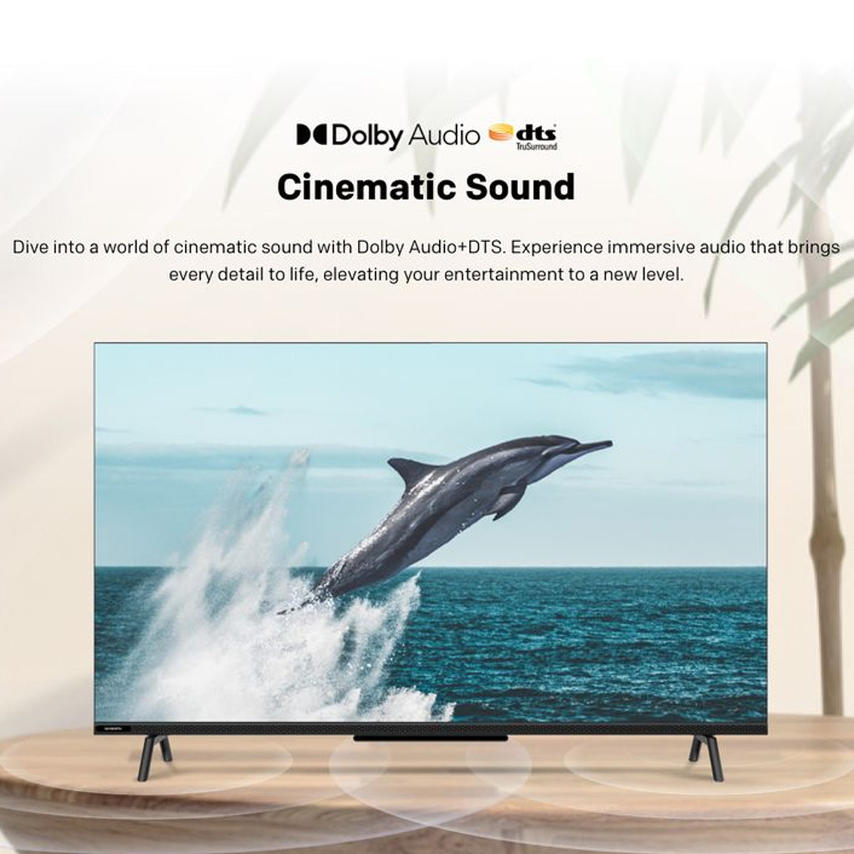 SKYWORTH 55" UHD 4K LED TV (Google TV)