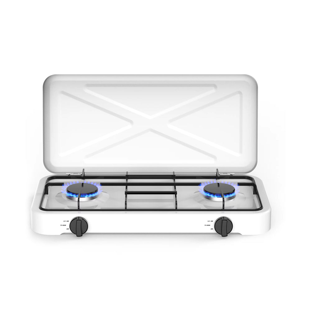 Portable 2 Burner Gas Stove