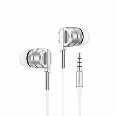 FONENG T66 Half In-Ear Wired Earphones with Microphone