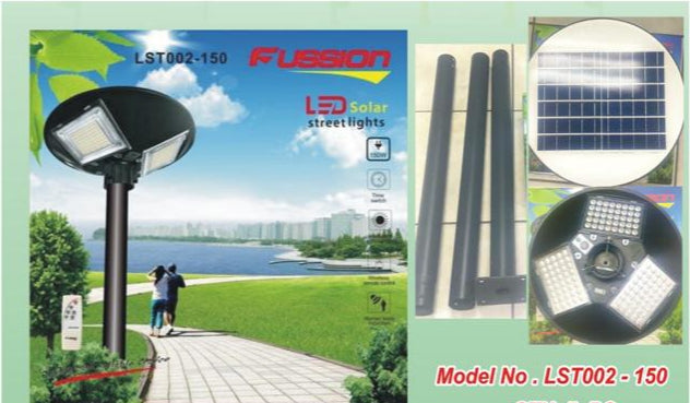 FUSSION Led Solar street Light 150W