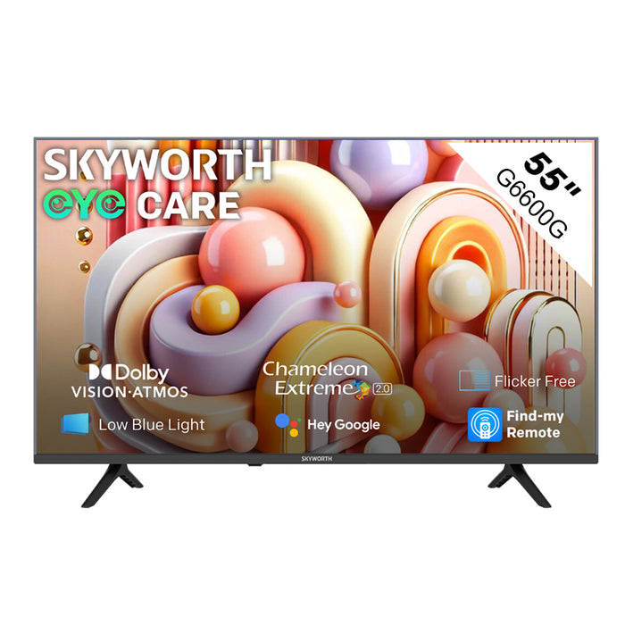 Skyworth 55-Inch 4K UHD Google Smart TV with HDR