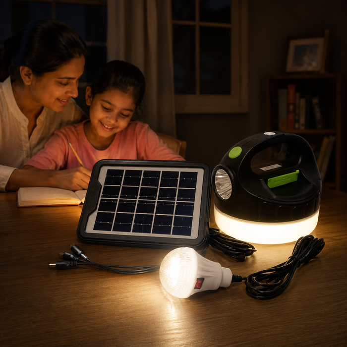 Condere Solar Lighting System for Home & Emergency Backup Lighting