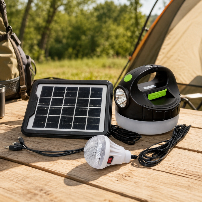 Condere Solar Lighting System for Home & Emergency Backup Lighting