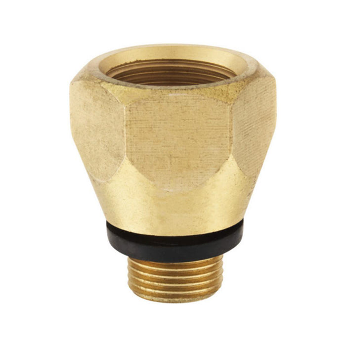 Heavy-Duty Brass Gas Fitting Adaptor – Threaded Connector (Pack of 2)