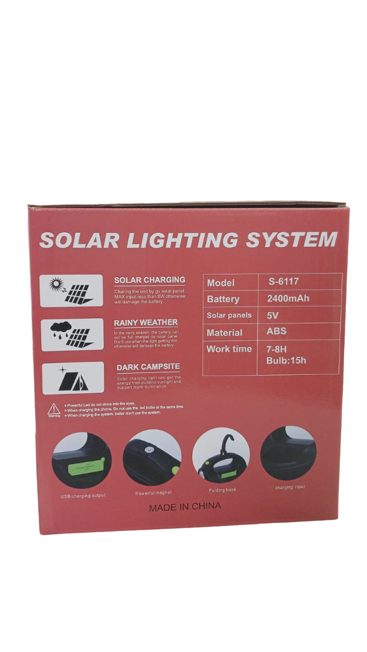CONDERE Solar Lighting System S-6117