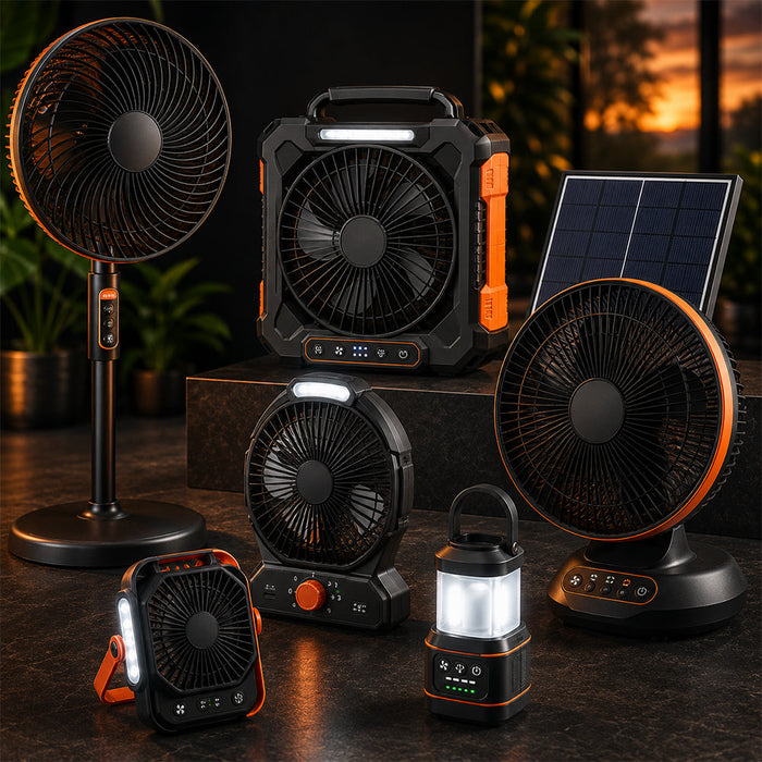 Rechargeable & Solar Fans