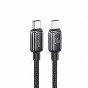 FONENG X119 1m Zinc Alloy Braided Fast Charging Cable 100W / 60W / PD27W