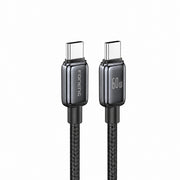FONENG X119 1m Zinc Alloy Braided Fast Charging Cable 100W / 60W / PD27W