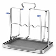 Stainless Steel Cup Drying Rack with Drip Tray for Kitchen Counter