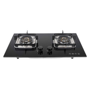 XMY 2-Burner Tempered Glass Gas Stove – RH-6007 Super-Slim Whirlwind Burner