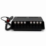 Multifunctional LED Dashboard Strobe Warning Light for Cars - Black