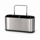 3-Compartment Cleaning Storage Rack with Suction Cups - 17.2cm