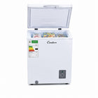 Condere 95L Compact Chest Freezer with Top-Opening Lid - White