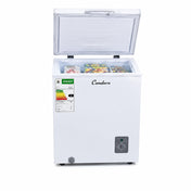 Condere 95L Compact Chest Freezer with Top-Opening Lid - White