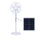 ISTAR 16″ Rechargeable AC / DC 3-Speed Oscillating Solar Fan