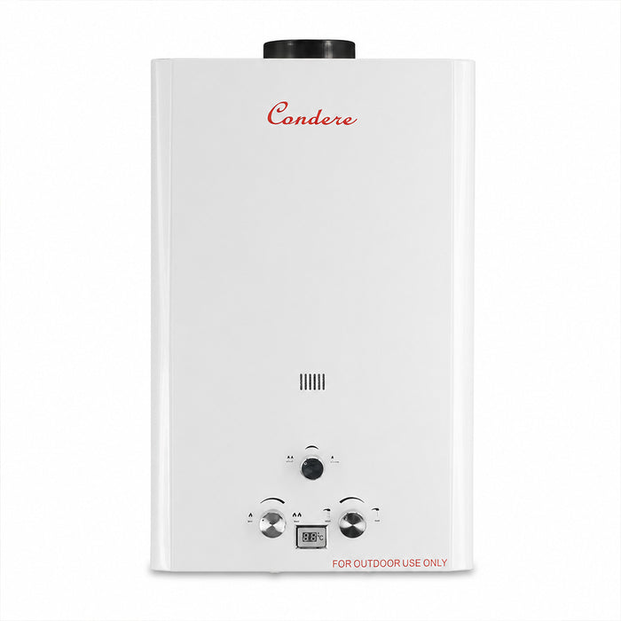 Condere 16L LPG Tankless Gas Water Heater & Gas Geyser