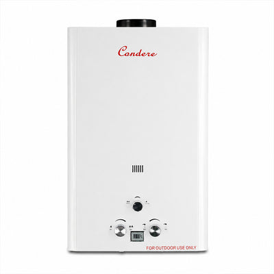 Condere 20L LPG Tankless Gas Water Heater & Gas Geyser
