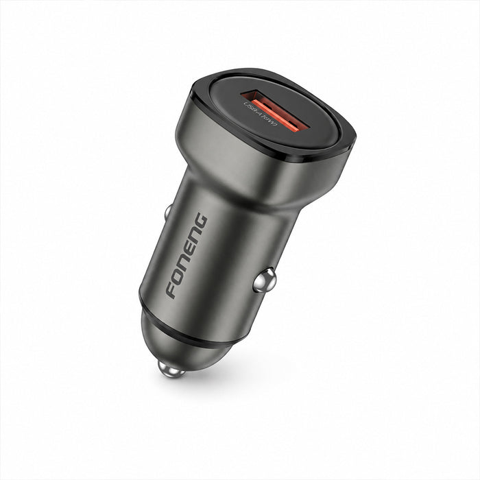 FONENG 18W USB-A Zinc Alloy Fast Car Charger