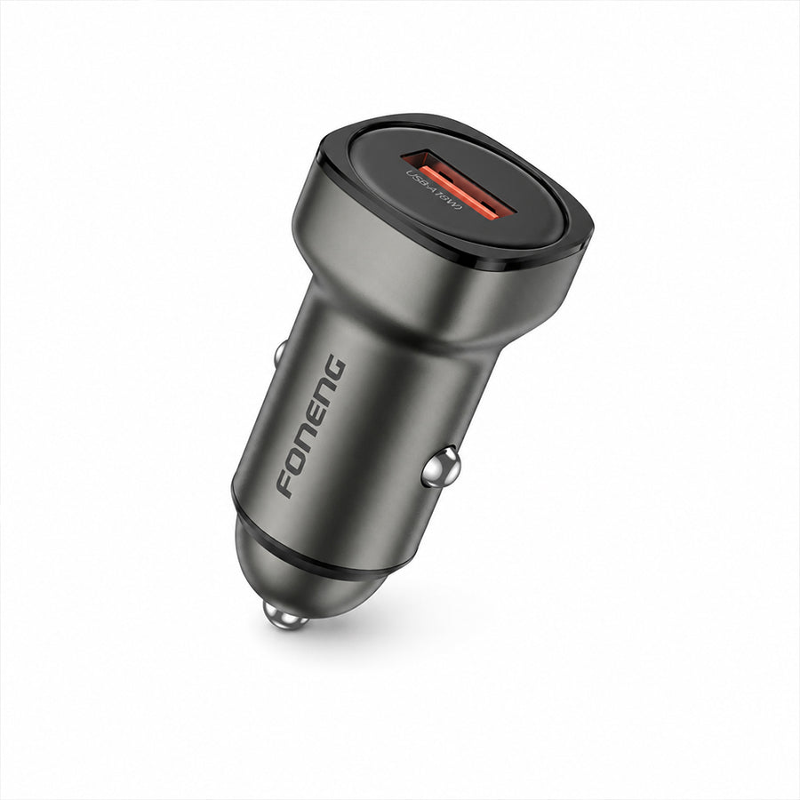 FONENG 18W USB-A Zinc Alloy Fast Car Charger