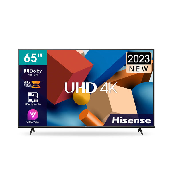 Hisense 65-Inch A6K 4K UHD VIDAA Smart TV with Dolby Vision - 65A6K