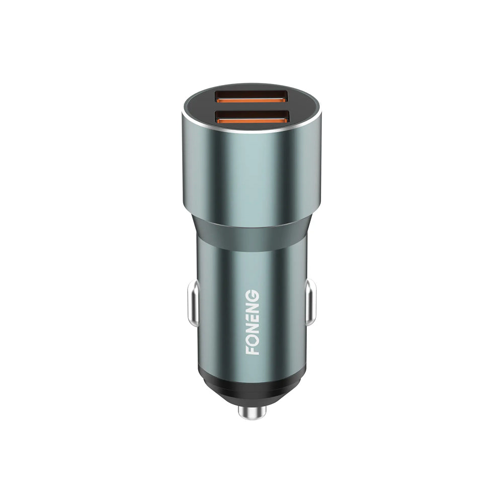 FONENG 36W Dual USB-A QC3.0 Fast Car Charger