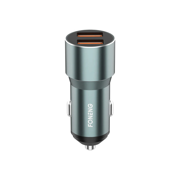 FONENG 36W Dual USB-A QC3.0 Fast Car Charger