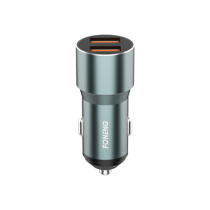 FONENG 36W Dual USB-A QC3.0 Fast Car Charger